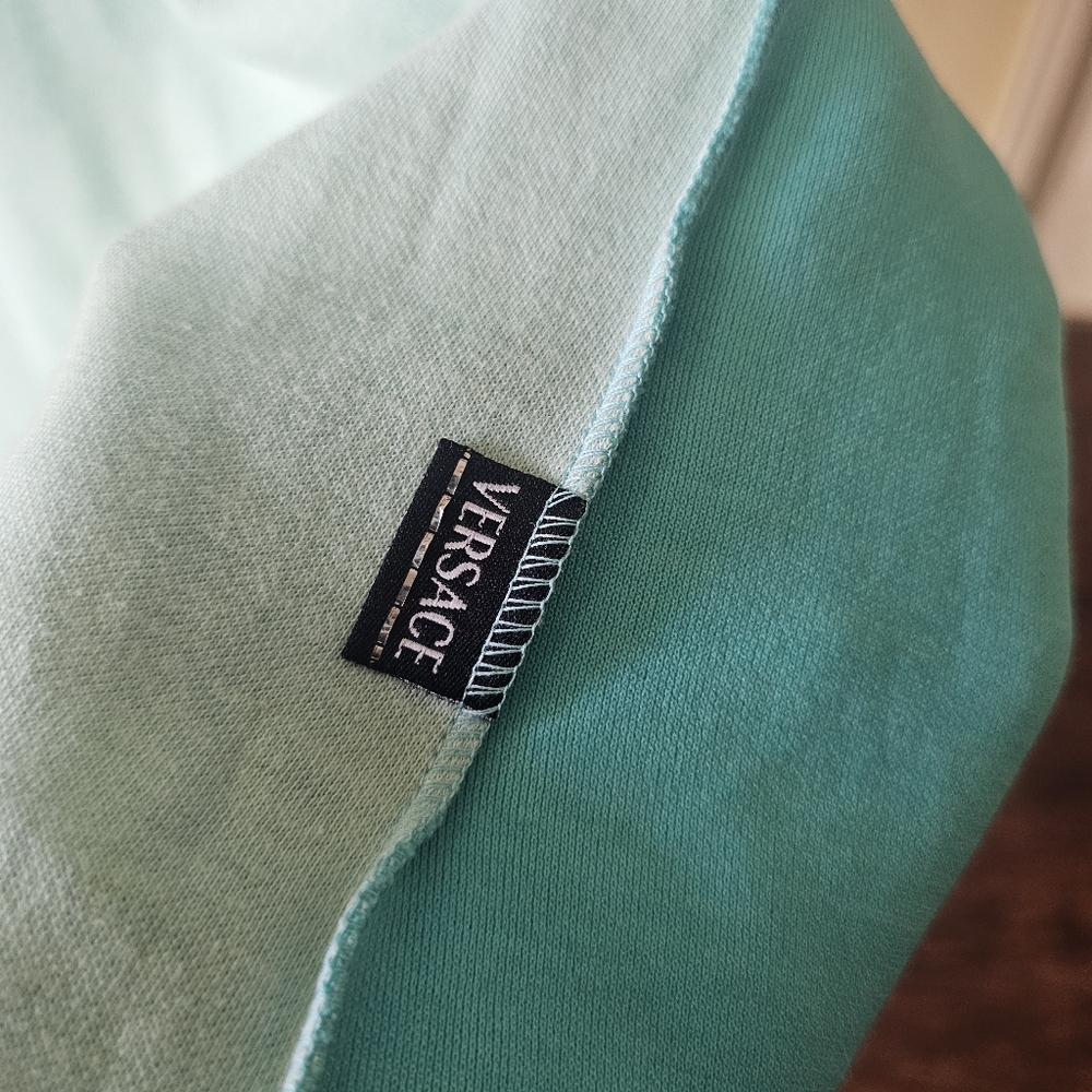 Versace Sport Turquoise Full-Zip Jacket XL - Picture 10 of 12